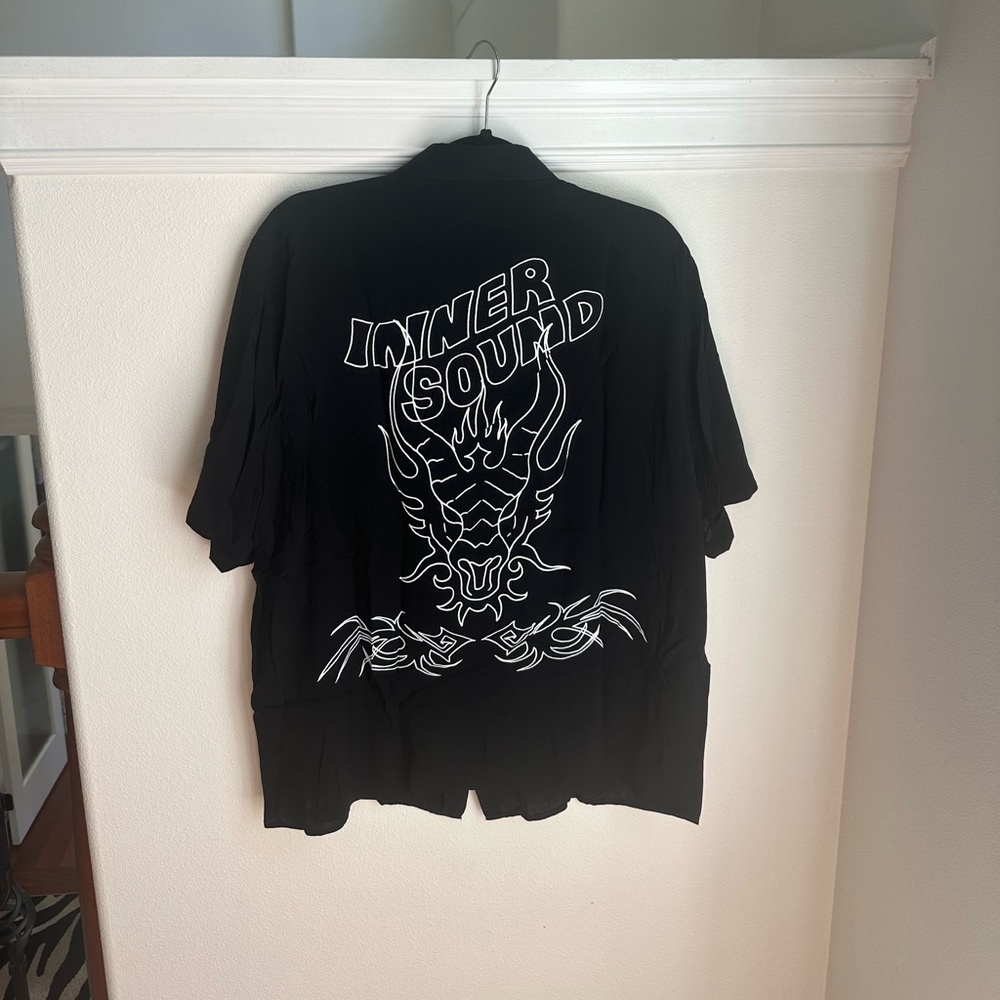 Collusion by ASOS Men’s Short Sleeve Shirt with Design